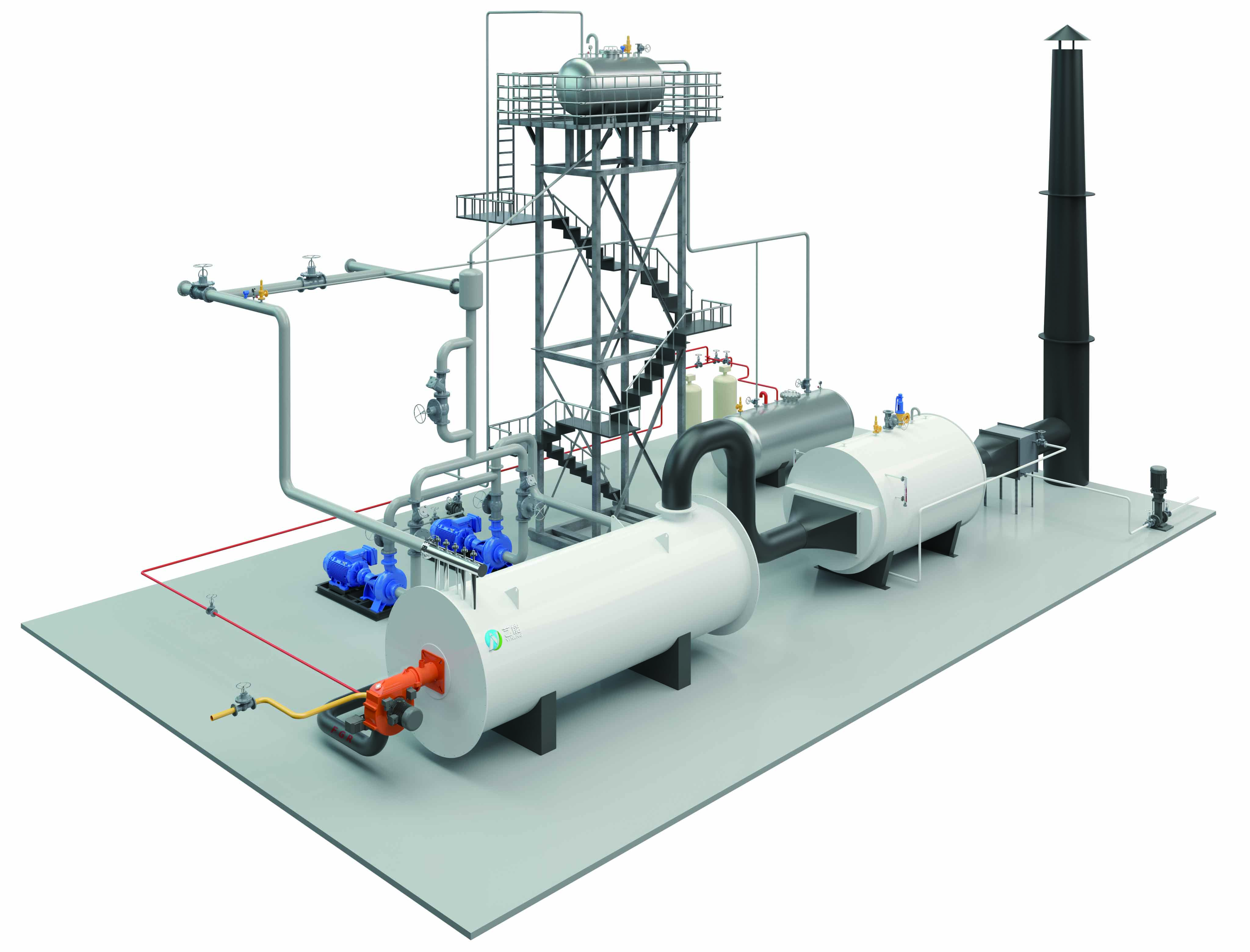 boiler for rubber